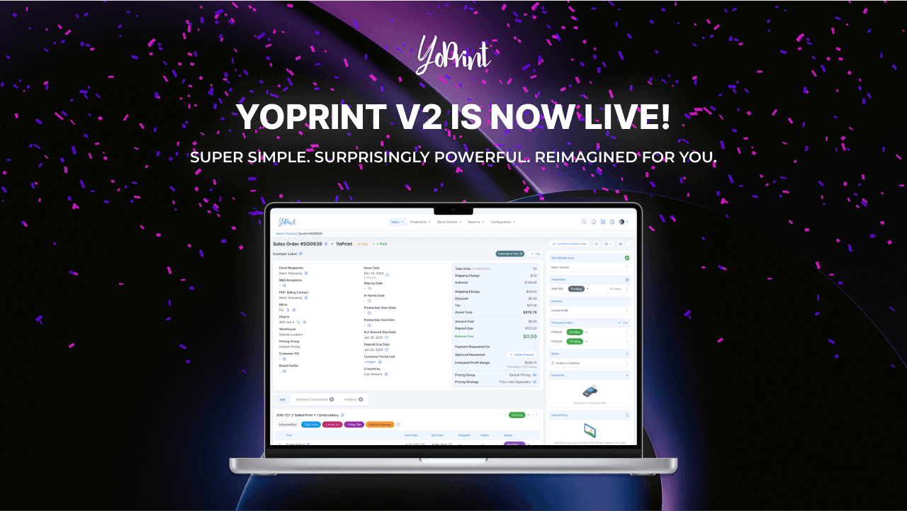 YoPrint V2 is Now Live!